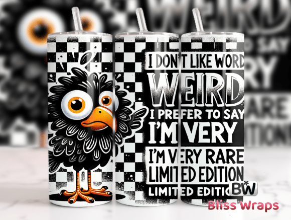Download Sarcastic Funny Bird Tumbler Wrap Png - Tumbler wrap png Collection