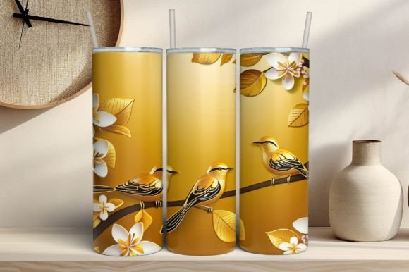 Download 3d Bird Tumbler Wrap PNG - Tumbler wrap png Collection