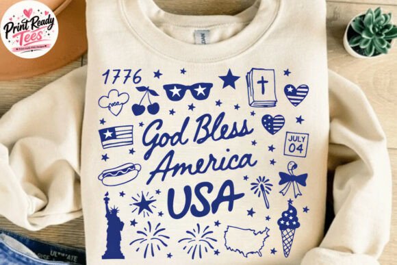Download God Bless America PNG, 4th of July PNG - Premium Resources