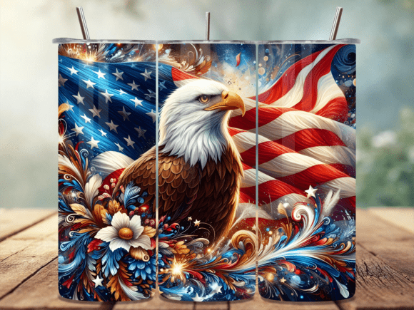 Download American Bald Eagle Tumbler Wrap PNG - Tumbler wrap png Collection