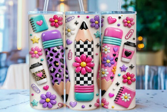 Download 3D Inflated Teacher Tumbler Wrap PNG - Tumbler wrap png Collection