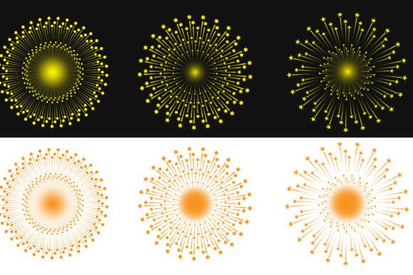 Download Fireworks Celebration Design Elements 4 - Fireworks celebration Collection