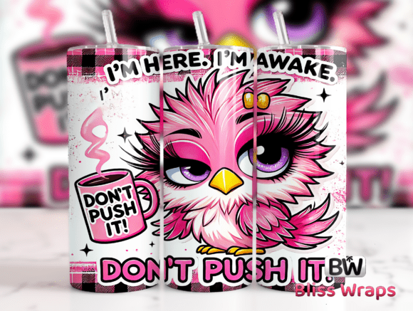 Download Sarcastic Funny Bird Tumbler Wrap Png - Tumbler wrap png Collection