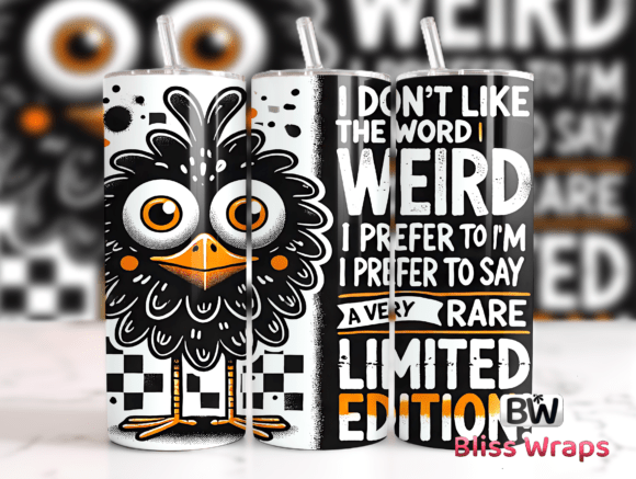 Download Sarcastic Funny Bird Tumbler Wrap Png - Tumbler wrap png Collection