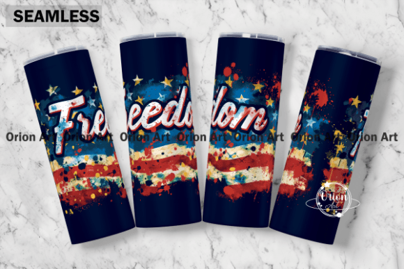 Download Freedom USA Flag Tumbler Wrap PNG - Tumbler wrap png Collection
