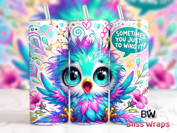 Download Sarcastic Funny Bird Tumbler Wrap Png - Tumbler wrap png Collection