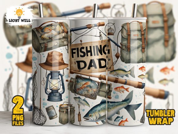 Download Fisherman Fishing Life Tumbler Wrap PNG - Tumbler wrap png Collection