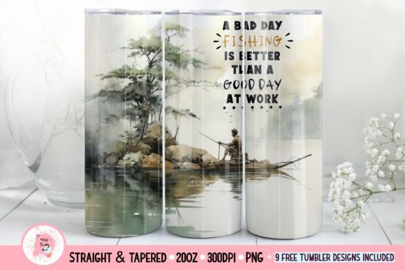 Download Fishing Tumbler Wrap PNG 20oz - Tumbler wrap png Collection