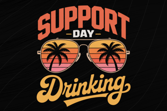 Download Retro Day Drinking Shirt PNG - Day drinking Collection